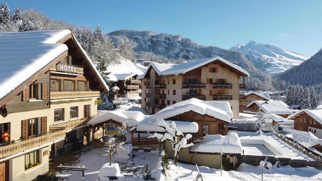 Logis Hotel & Spa Beau-Site Saint-Jean-de-Sixt Exteriör bild