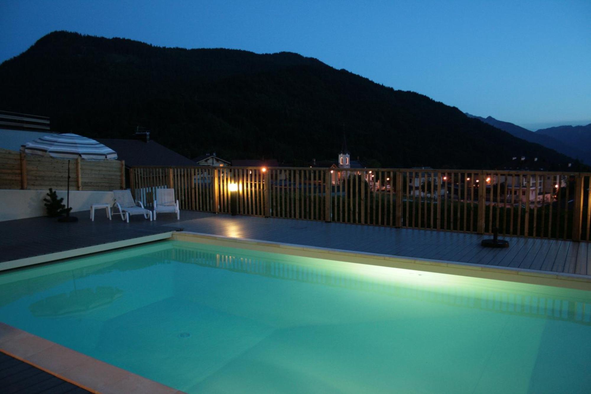 Logis Hotel & Spa Beau-Site Saint-Jean-de-Sixt Exteriör bild