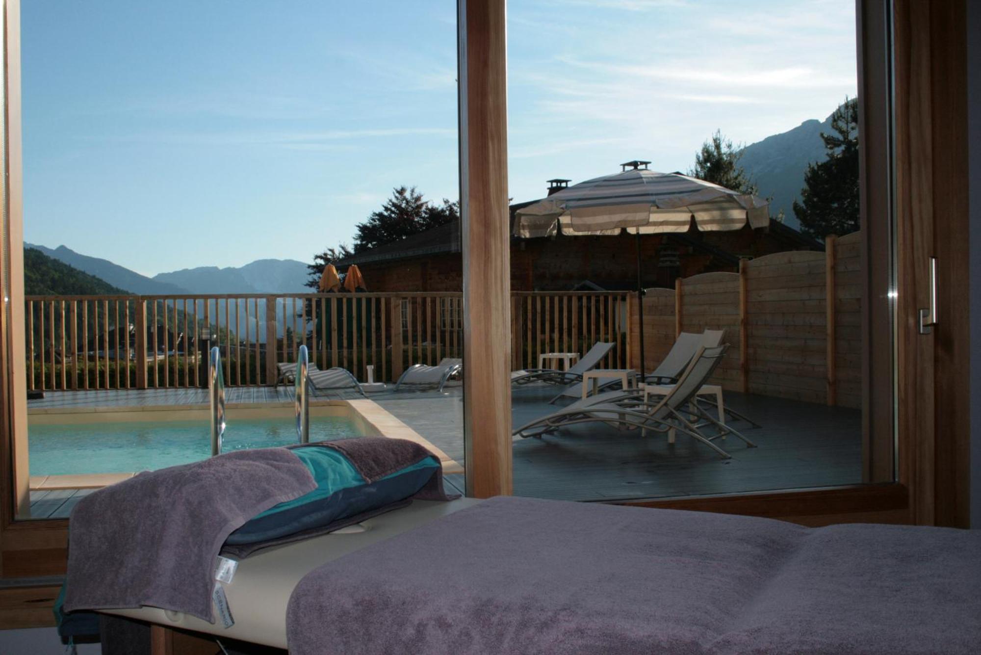Logis Hotel & Spa Beau-Site Saint-Jean-de-Sixt Exteriör bild