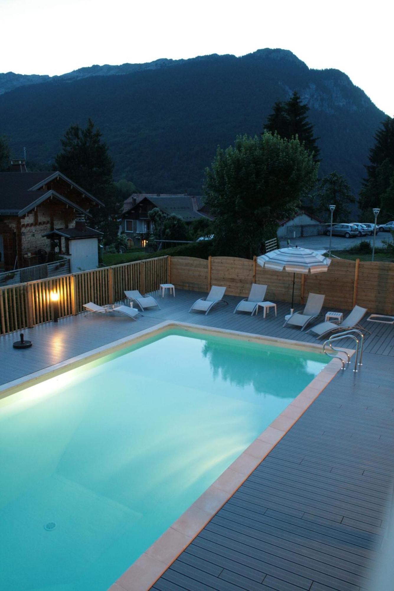 Logis Hotel & Spa Beau-Site Saint-Jean-de-Sixt Exteriör bild