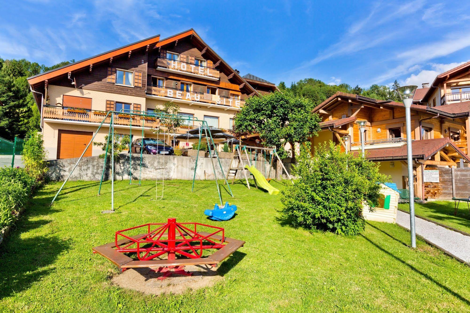 Logis Hotel & Spa Beau-Site Saint-Jean-de-Sixt Exteriör bild