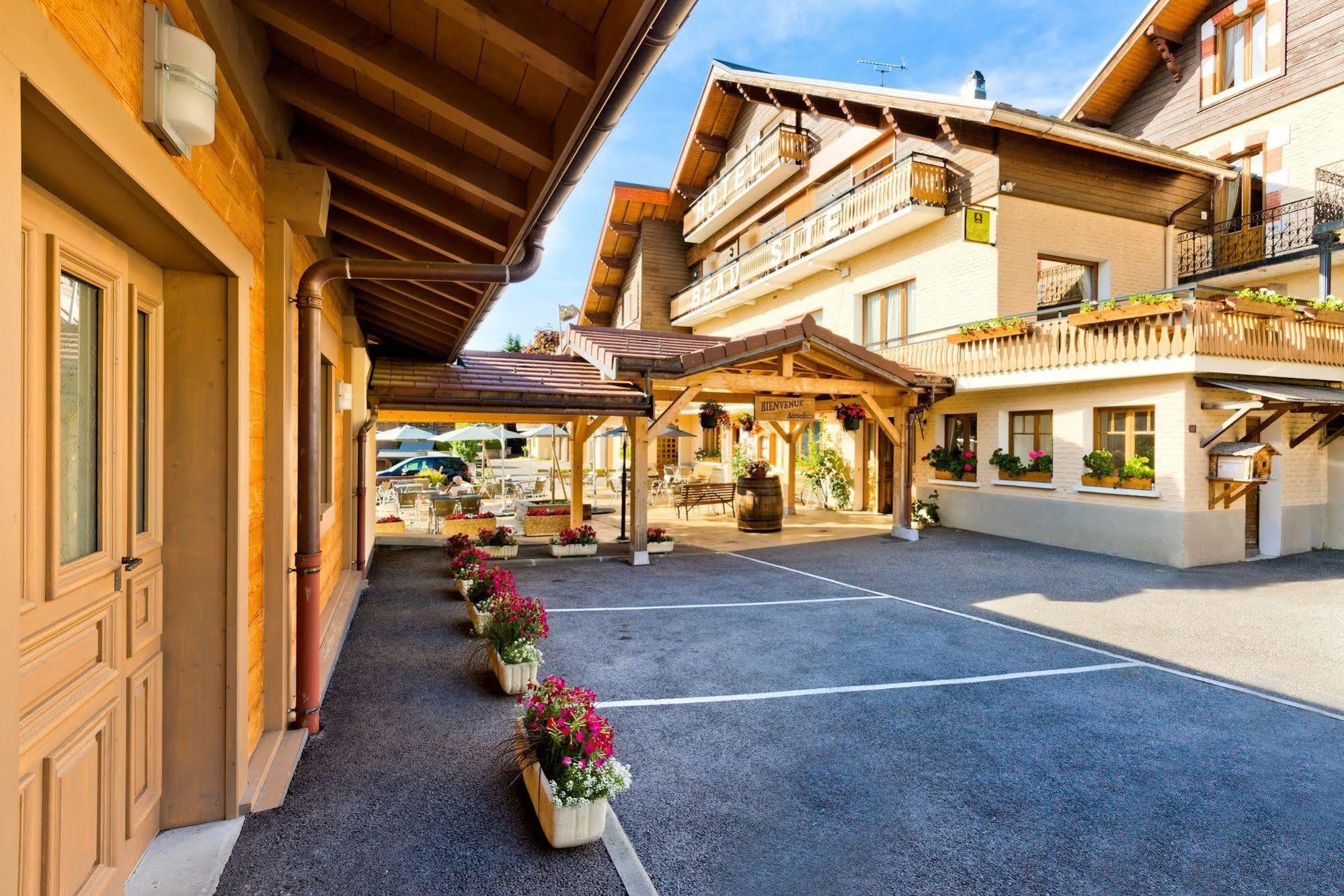 Logis Hotel & Spa Beau-Site Saint-Jean-de-Sixt Exteriör bild
