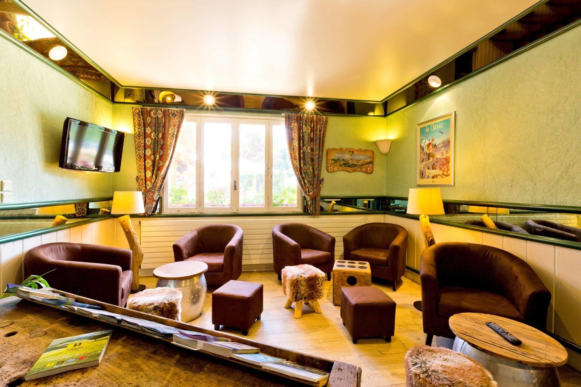 Logis Hotel & Spa Beau-Site Saint-Jean-de-Sixt Exteriör bild