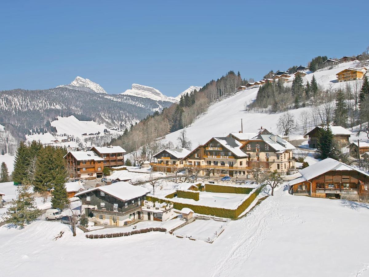 Logis Hotel & Spa Beau-Site Saint-Jean-de-Sixt Rum bild
